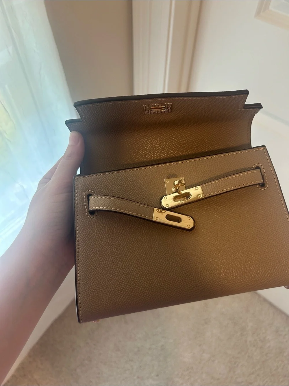 (H)ermes Mini Kelly inspired bag
